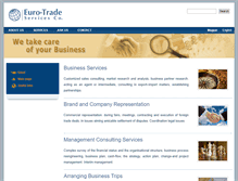 Tablet Screenshot of euro-trade.hu